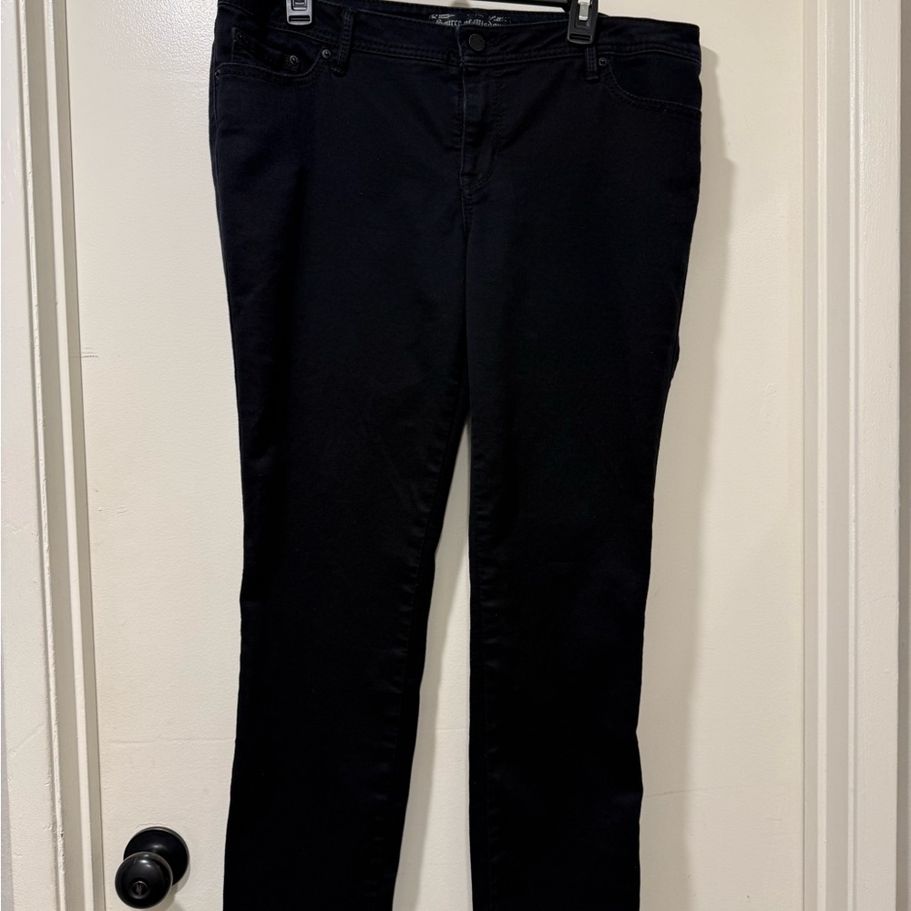 Source of Wisdom Torrid London Skinny Black Jeans size 16